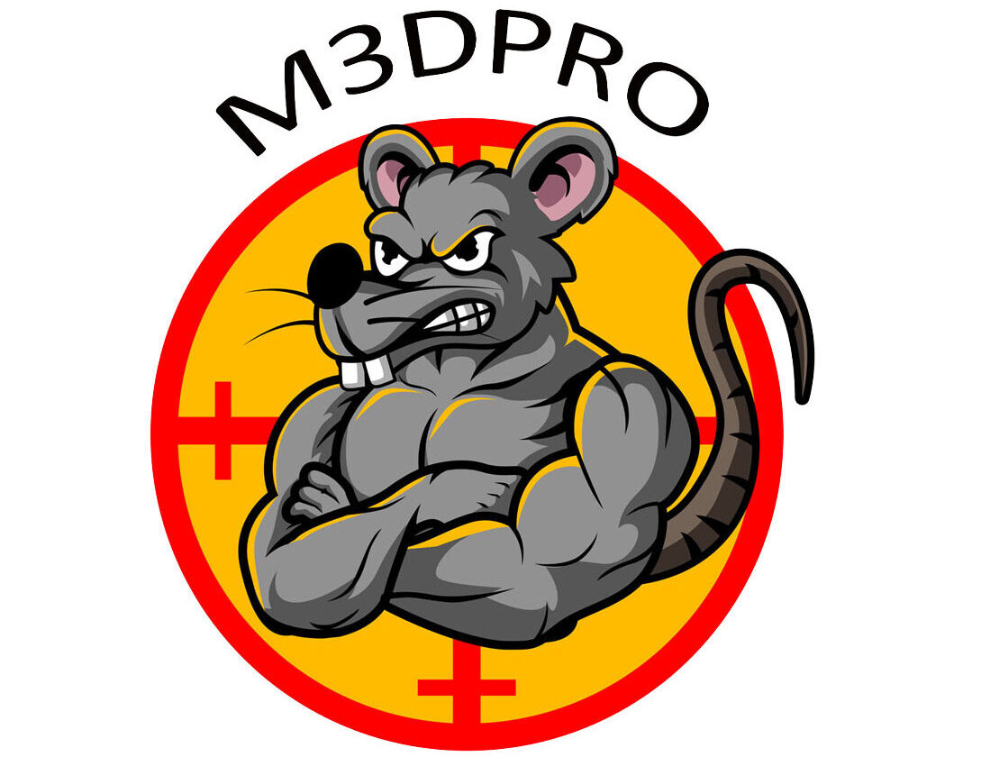 Logo M3dpro dératisation désinsectisation Mareil en france